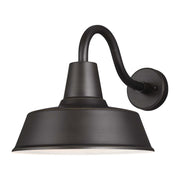 Barn Light Large Outdoor Wall Sconce in Antique Bronze
