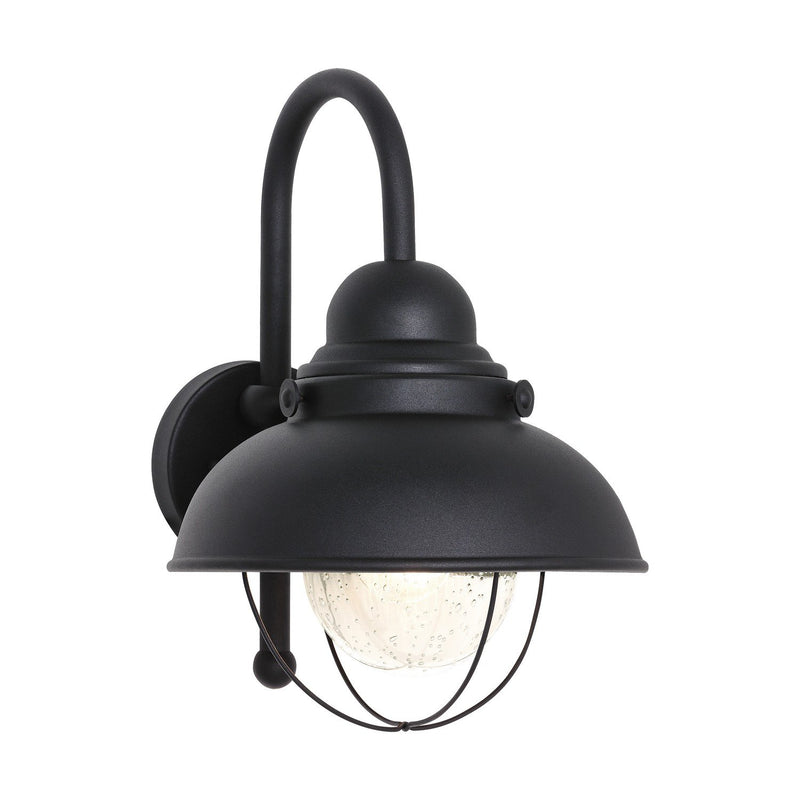 Sebring 16" Outdoor Wall Lantern in Black