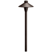 Path Light 6.75" Wide in Textured Architectural Bronze