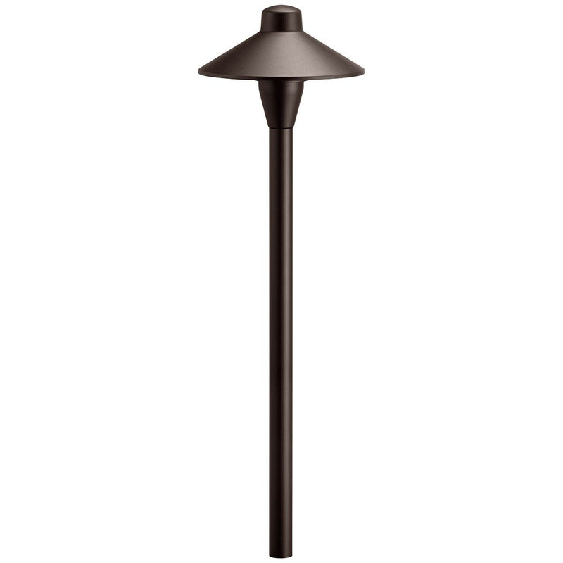 Path Light 6.75" Wide in Textured Architectural Bronze