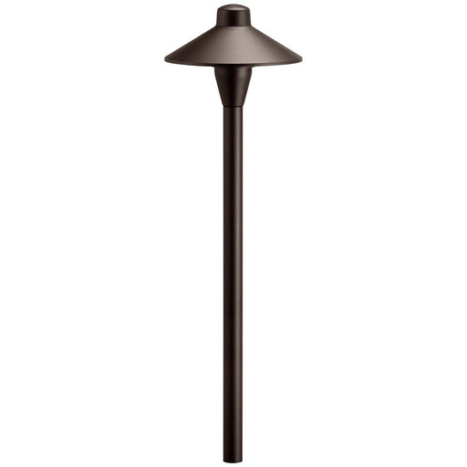 Path Light 6.75" Wide in Textured Architectural Bronze