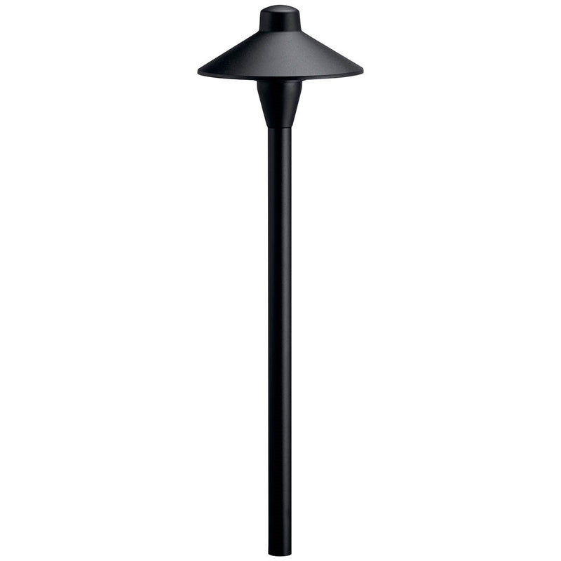 Path Light 6.75" Wide in Textured Black