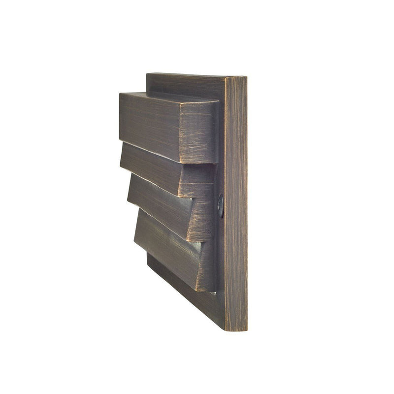 Landscape LED Surface-Mount Step Light in Centennial Brass