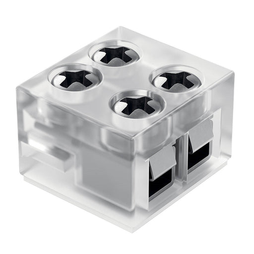 Tape-to-Wire Terminal Block Connector in Clear