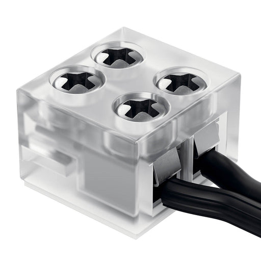 Tape-to-Supply Terminal Block Connector in Clear