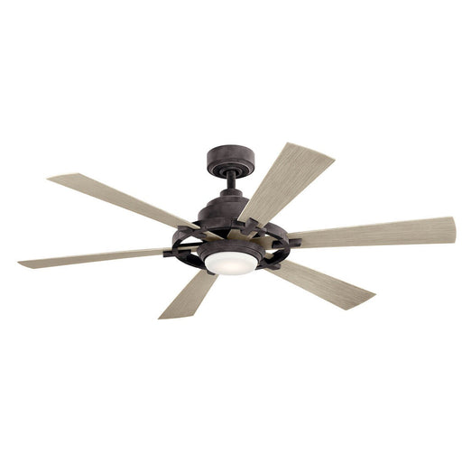 300241WZC - Iras 52" Ceiling Fan in Weathered Zinc by Kichler Lighting