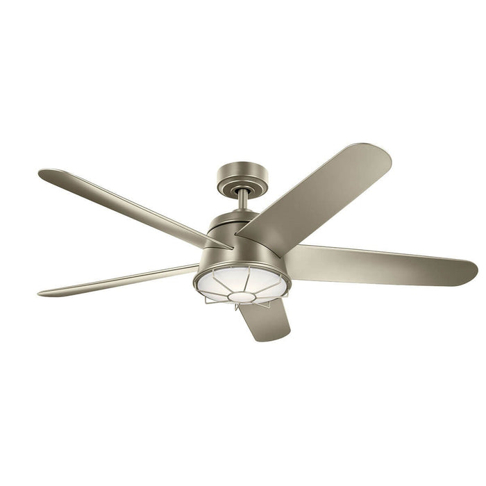 Daya 54" Ceiling Fan in Brushed Nickel - Lamps Expo