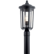 Fairfield Outdoor Post Light in Black
