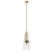 Kimrose Mini Pendant in Brushed Natural Brass