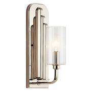 Kimrose Wall Sconce in Polished Nickel
