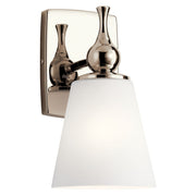 Cosabella Wall Sconce in Polished Nickel