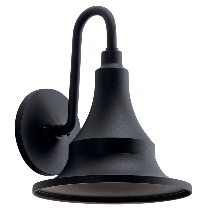Hampshire Outdoor Wall Sconce in Textured Black