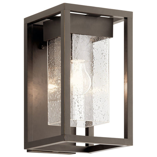 Mercer Small Outdoor Wall Lantern in Olde Bronze