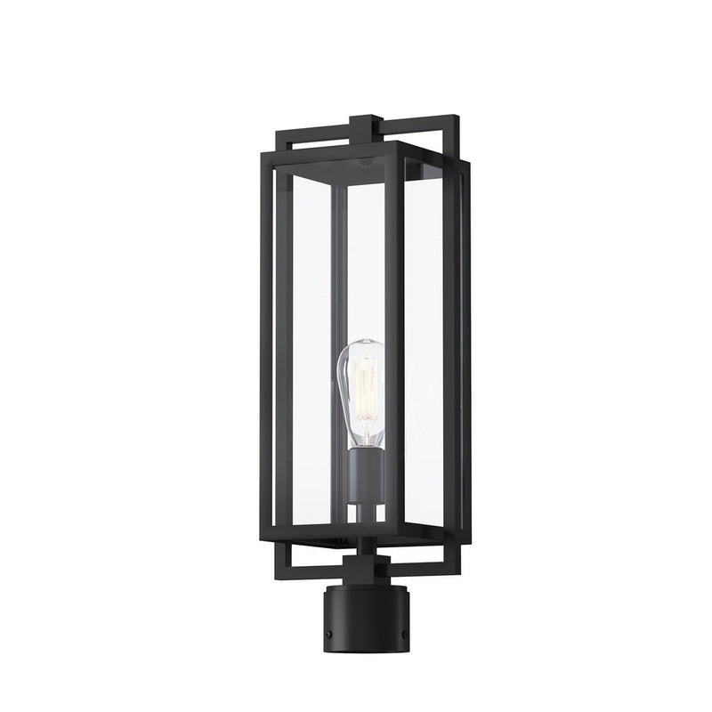 Goson Outdoor Post Light in Black