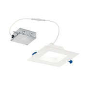 Direct to Ceiling Recessed 6" Square LED Downlight in 3000K