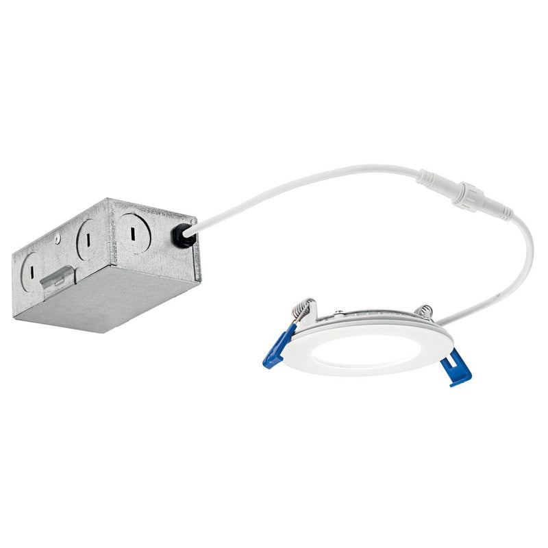 Direct to Ceiling Slim 3" Round LED Downlight in 2700K