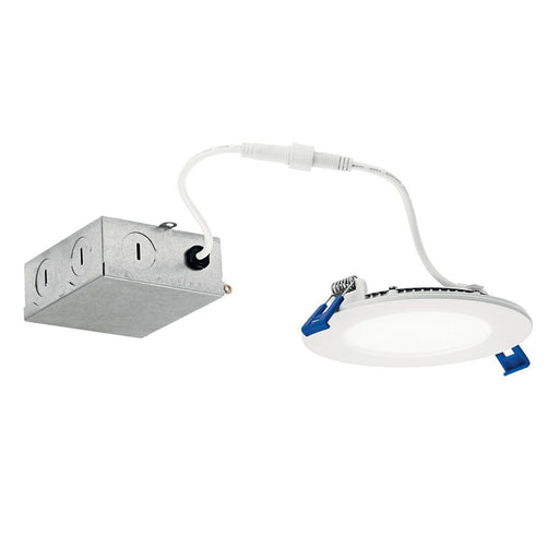 Direct to Ceiling Slim 4" Round LED Downlight in 3000K