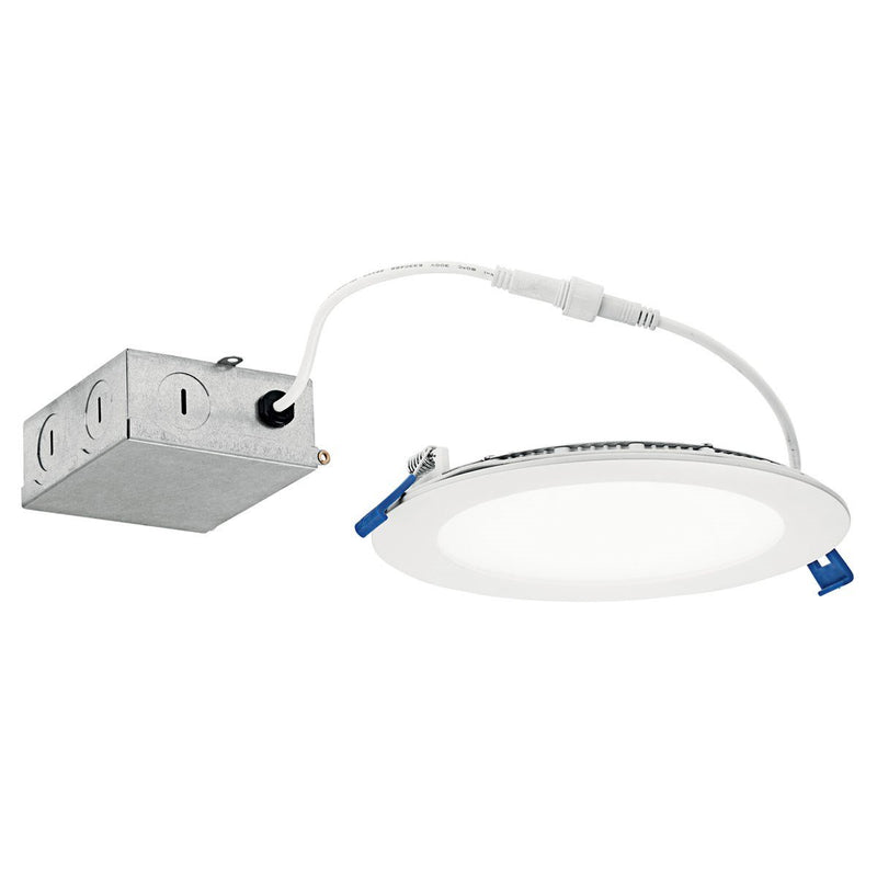 Direct to Ceiling Slim 6" Round LED Downlight in 2700K