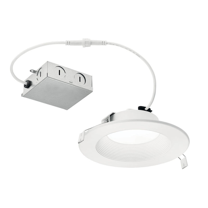 Direct to Ceiling Recessed 6" Round LED Downlight in 2700K
