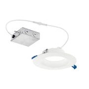 Direct to Ceiling Recessed 6" Round LED Downlight in 3000K