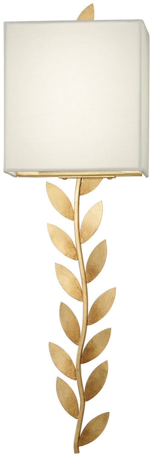 Arbor Grove 2-Light LED Wall Sconce in Ardent Gold Leaf