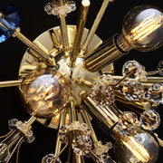 Constellation 3-Light Wall Sconce in Gold