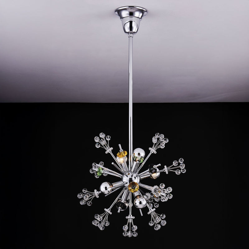 Constellation 6-Light Mini Chandelier in Polished Chrome