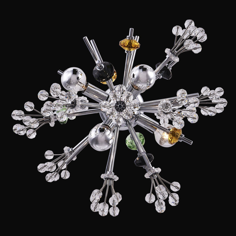 Constellation 6-Light Mini Chandelier in Polished Chrome