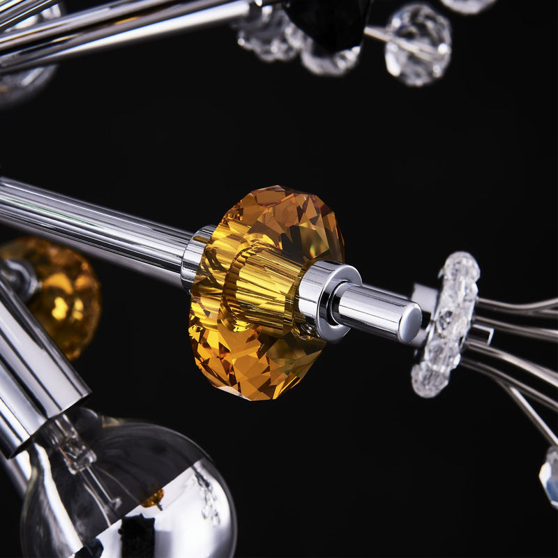 Constellation 6-Light Mini Chandelier in Polished Chrome