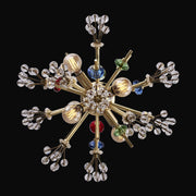 Constellation 6-Light Mini Chandelier in Gold
