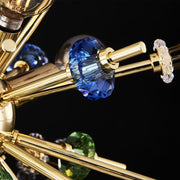 Constellation 6-Light Mini Chandelier in Gold