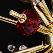 Constellation 6-Light Mini Chandelier in Gold