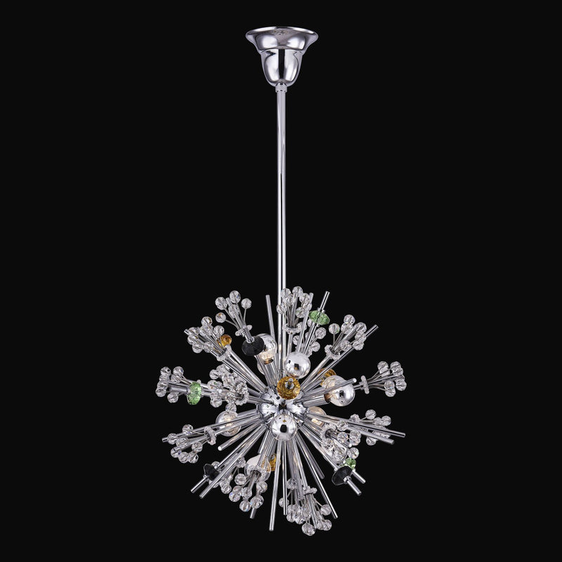 Constellation 10-Light Chandelier in Polished Chrome