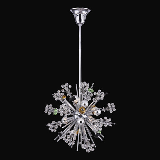 Constellation 10-Light Chandelier in Polished Chrome