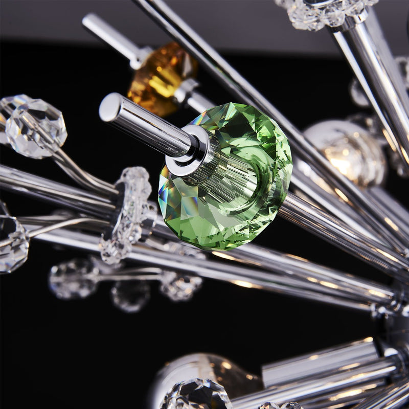 Constellation 10-Light Chandelier in Polished Chrome