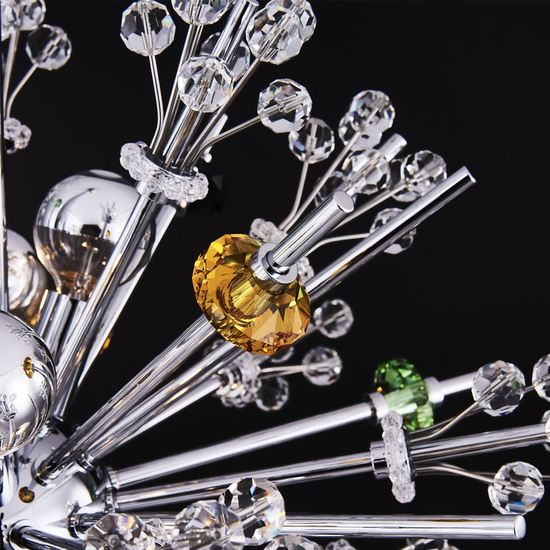 Constellation 10-Light Chandelier in Polished Chrome