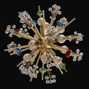 Constellation 10-Light Chandelier in Gold