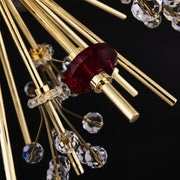 Constellation 10-Light Chandelier in Gold