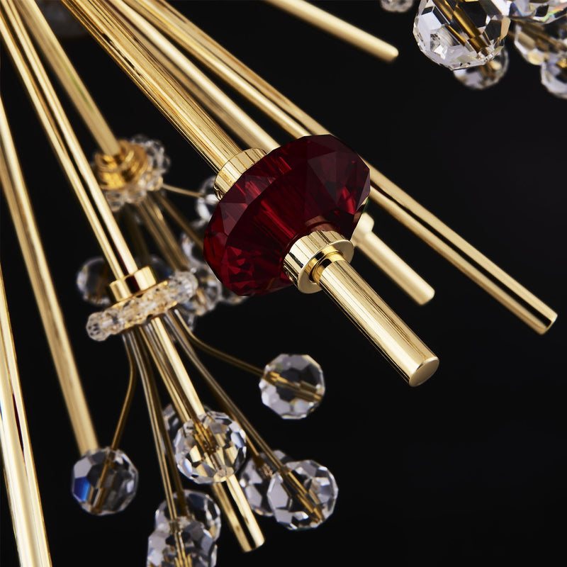 Constellation 10-Light Chandelier in Gold