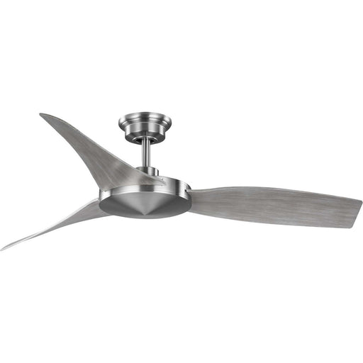 P250071-009 - Spicer 54" Ceiling Fan in Brushed Nickel by Progress Lighting