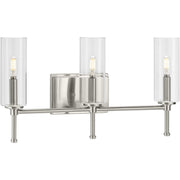 Elara 3-Light Bath Vanity Light in Brushed Nickel