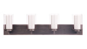 Texture 4 Light 33" Vanity in Natural Iron/Vintage Iron