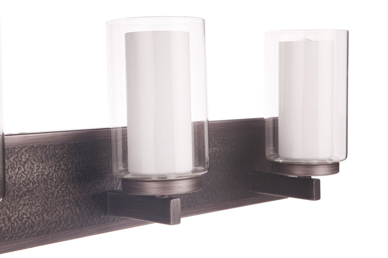 Texture 4 Light 33" Vanity in Natural Iron/Vintage Iron