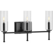 Elara 3-Light Bath Vanity Light in Matte Black