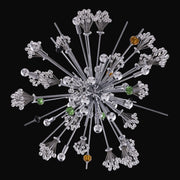 Constellation 30-Light 36" Chandelier in Polished Chrome