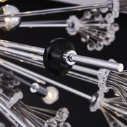 Constellation 30-Light 36" Chandelier in Polished Chrome