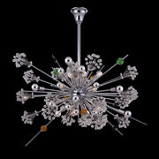 Constellation 30-Light 47" Chandelier in Polished Chrome
