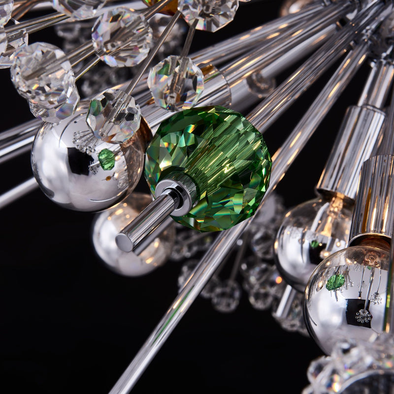 Constellation 30-Light 47" Chandelier in Polished Chrome
