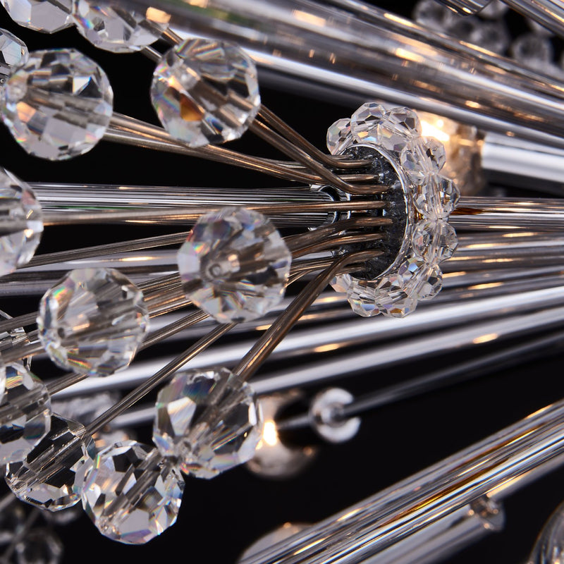 Constellation 30-Light 47" Chandelier in Polished Chrome