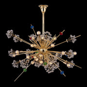 Constellation 30-Light 47" Chandelier in Gold